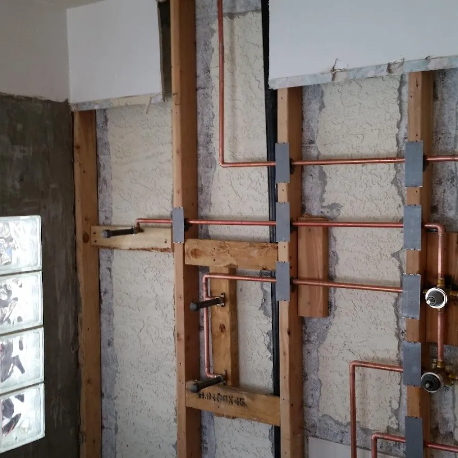 Copper pipe installation for Burst Pipe Repair in Broadview